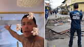 MC Poze diz que barbearia onde corta o cabelo foi alvo de demolição no Rio