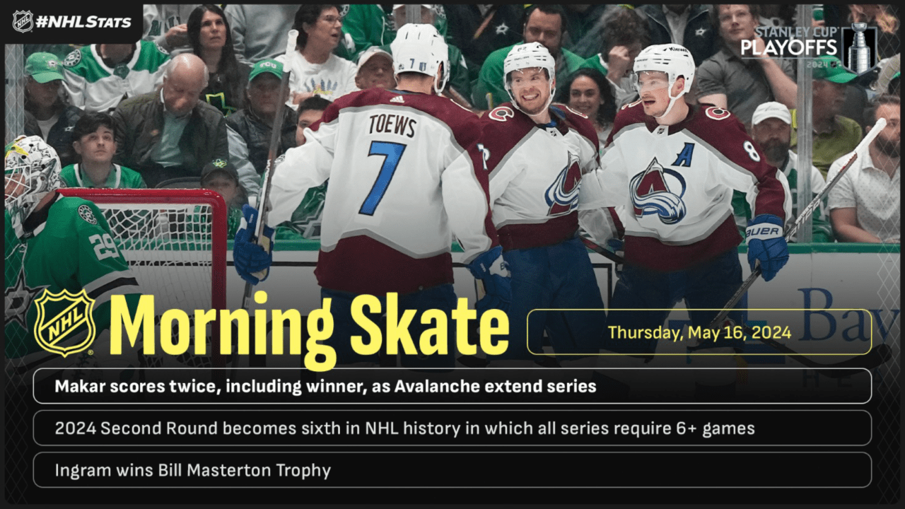 NHL Morning Skate for May 16 | NHL.com