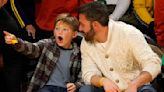 Ben Affleck's Son Samuel, 10, Makes Rare Appearance Courtside with Dad to Cheer on Boston Celtics