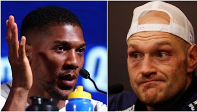 Anthony Joshua accuses Tyson Fury of 'disrepecting' boxing in passionate rant