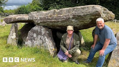 Possible stone circle find near Arthur's Stone