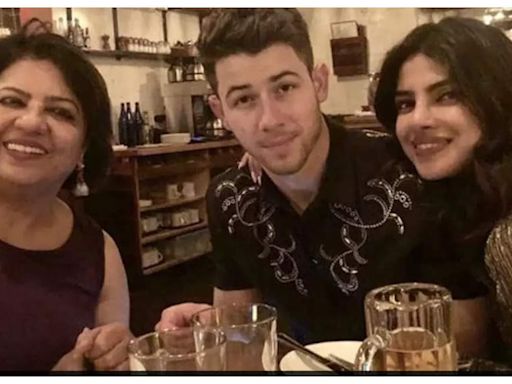 ...Meta Description Madhu Chopra opens up about 10-year age gap between Priyanka Chopra and Nick Jonas: 'There was no discussion...' | - Times of India
