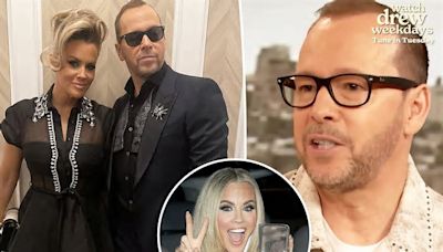 Donnie Wahlberg and wife Jenny McCarthy sleep on FaceTime when they’re not together