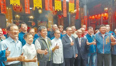 侯參拜武聖廟 祈求台灣平安團結 - 地方新聞