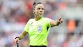 Spain promotes first female ref for men's game