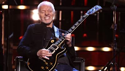 Peter Frampton quedó «sin palabras» al recibir inducción en el Salón de la Fama del Rock & Roll