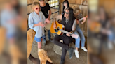 Kevin Bacon & Family Put On Another Barnyard Concert, Serenade Llamas With 90s Hit