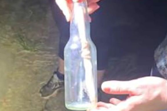 Message in a bottle written 8 years ago by Bay Area trio found in Australia