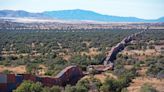 Protesters block construction of Arizona border wall made of shipping containers