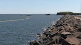 Crews work together to clean up Lake Superior diesel spill