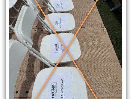NFL quarterback did not have reserved seat at Trump rally