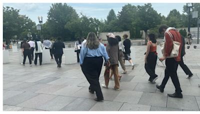 Dozens of congressional staffers walk out ahead of Netanyahu address