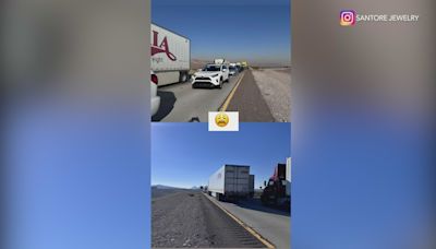 Motorists stuck between L.A. and Las Vegas as a ‘hard closure’ on I-15 stifles traffic