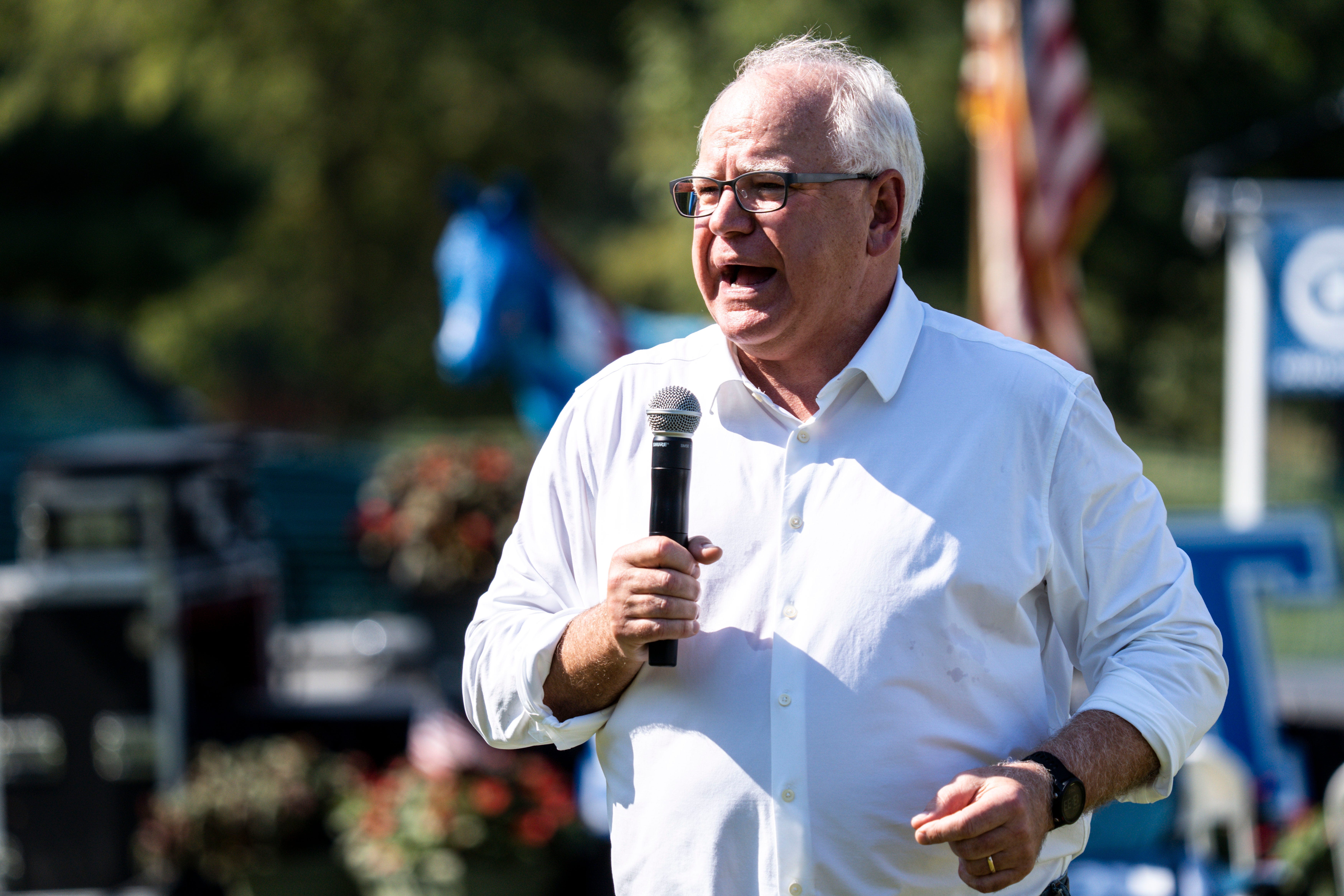 Tim Walz, the running mate for Kamala Harris, was a successful high school football coach