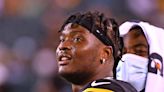 Steelers honor late QB Dwayne Haskins with special helmet decal
