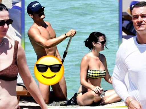 Katy Perry and Orlando Bloom Return to Sardinia, 8 Years After Viral Paddleboard Pics