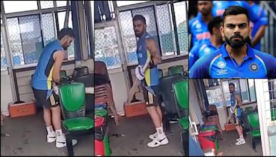 'Not here': Virat Kohli fumes in anger after a Sri Lankan guy teases him 'Chokli' in front of his teammates [Watch]