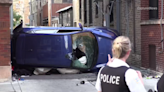 3 children, 2 adults injured in car, bicycle crash in Chicago's Rogers Park neighborhood