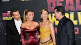 Blake Lively and Gigi Hadid channel Deadpool and Wolverine colours at New York premiere