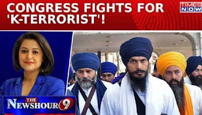 Congress Fights For Khalistani Terrorist Amritpal; BJP Slams Channi's 'Khalistan Love'| Newshour