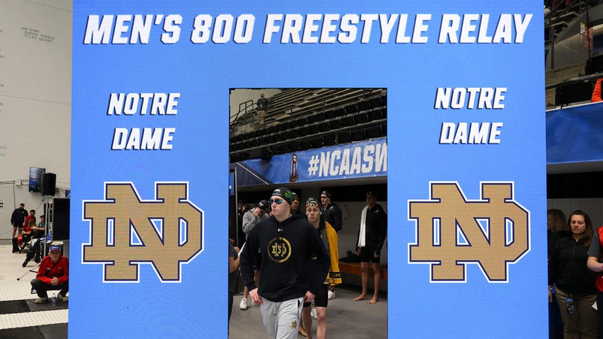 Notre Dame suspends men's swimming program for at least one year after gambling investigation