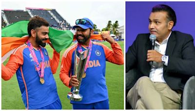 Sehwag recalls Virat Kohli 'carrying team' in WCs, Rohit Sharma's 'caring' captaincy in tear-jerking retirement tribute