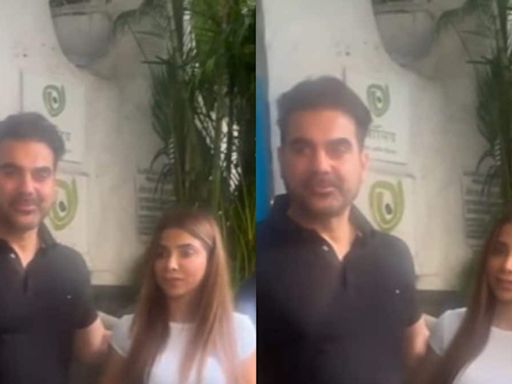 Arbaaz Khan, Sshura Nail Casual Chic Look As They Spotted In The City, Video Goes Viral - News18