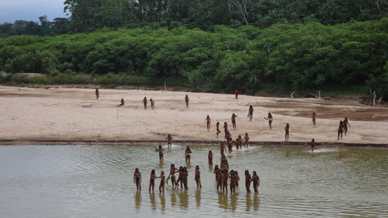 Uncontacted tribe sighted in Peruvian Amazon where loggers are active | CNN
