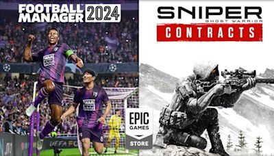 Free on Epic Games Store: Football Manager 2024 and Sniper Ghost Warrior Contracts