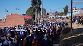 Se inicia la "marcha por la democracia" en respaldo al Gobierno de Arce en La Paz