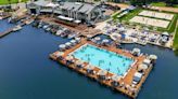 Horseshoe Bay Resort Unveils Only Floating Pool in North America