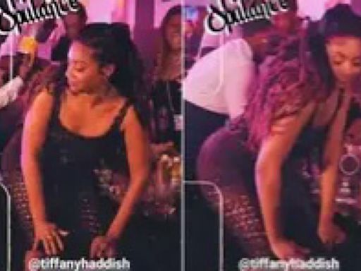 WATCH: Tiffany Haddish spotted clubbing in Zim