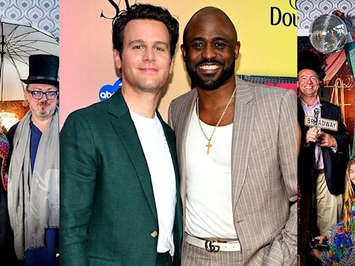 Jonathan Groff & Wayne Brady rang in Pride Month in true Broadway fashion