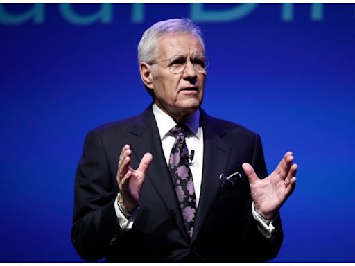 Alex Trebek honored with postage stamp