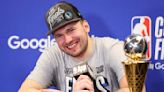 The NBA Finals were too late for Dallas' Luka Doncic to watch as a kid. Now, he's in them