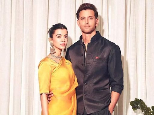 Hrithik Roshan REACTS to girlfriend Saba Azad's new boss lady look | Hindi Movie News - Times of India