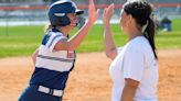 Prep softball: Mustangs sweep Huskies on road, advance