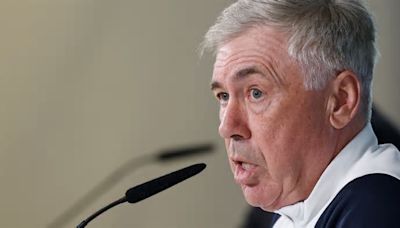 Carlo Ancelotti: "Están todos disponibles, voy a sacar el equipo mejor. Militao incluido"