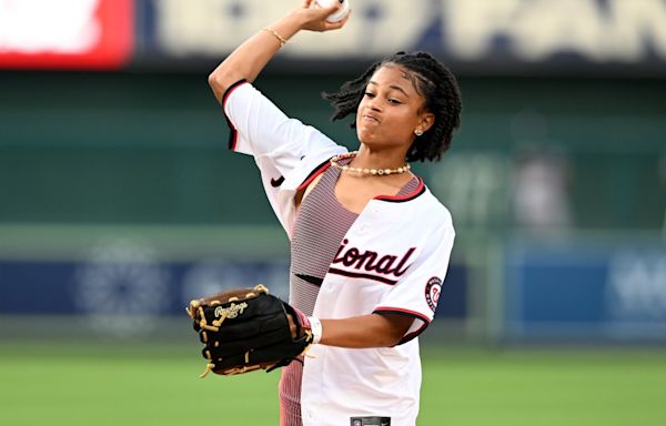 Washington Spirit player has season-ending knee injury after throwing ceremonial pitch