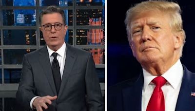 Stephen Colbert's comic take on Trump's alleged courtroom naps amid legal drama leaves Internet in splits