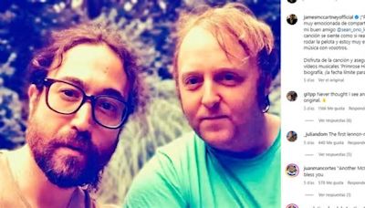 James McCartney y Sean Ono Lennon, hijos de los exintegrantes de The Beatles, estrenan una canción en conjunto