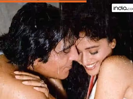 This superstar who was once bigger than Amitabh, Rajesh Khanna, Mithun lost control while shooting kissing scene with Madhuri Dixit, bit her lips, left her bleeding, actress was paid Rs...