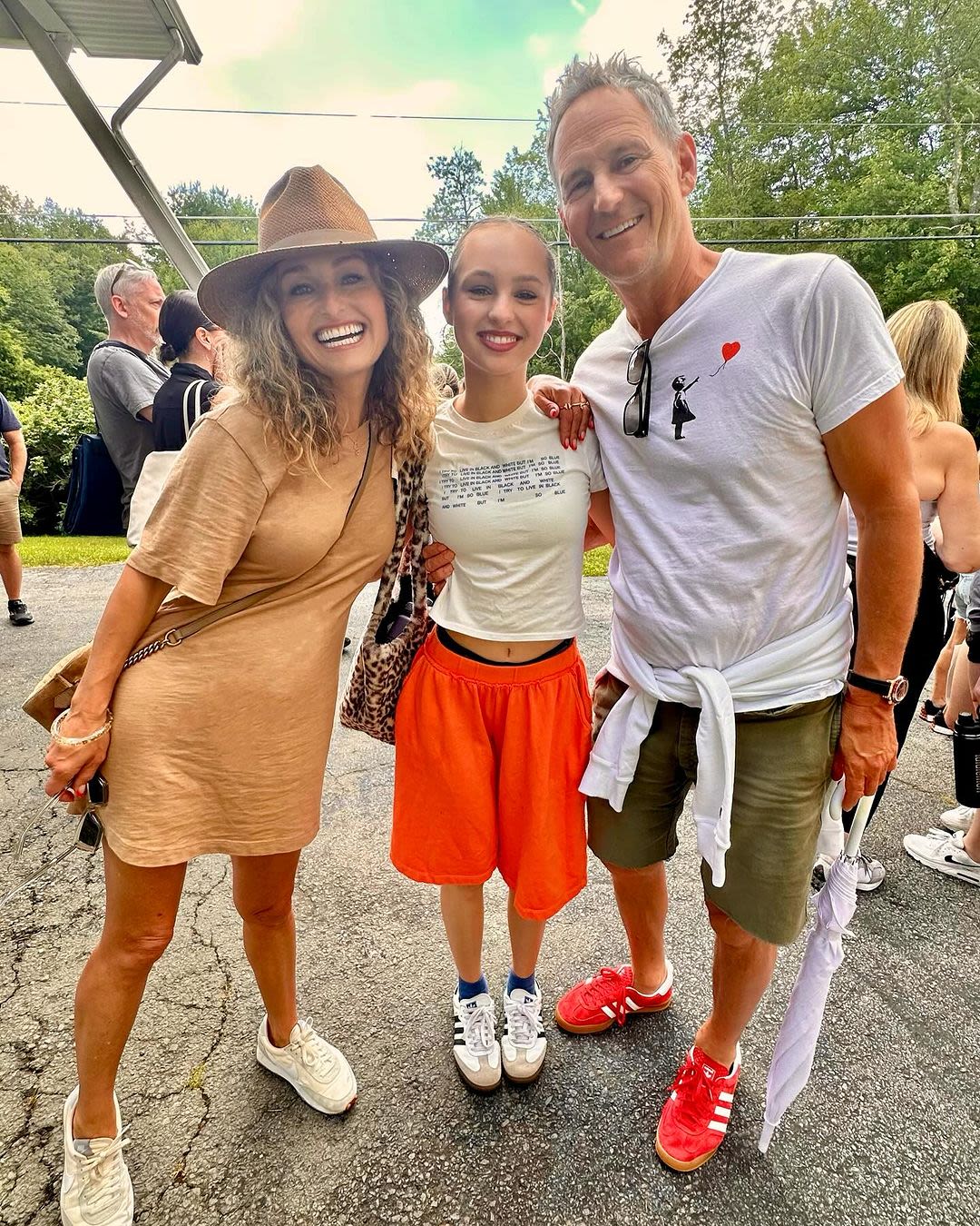 Giada De Laurentiis reunites with ex Todd Thompson to watch daughter, 16, perform at theater camp