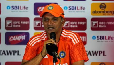 Rahul Dravid confirms he will step down as India coach after T20 World Cup