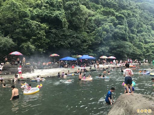 視察三峽大豹溪戲水熱點 侯友宜感謝救難團體辛勤付出