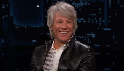 Jon Bon Jovi Remembers Partying with Michael Jackson's Pet Chimp Bubbles on 'Jimmy Kimmel Live!' — Watch!