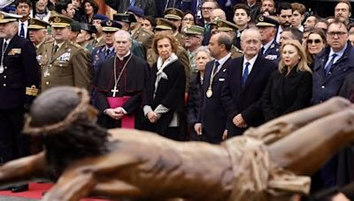 La Legión canta el 'Novio de la muerte' en Málaga