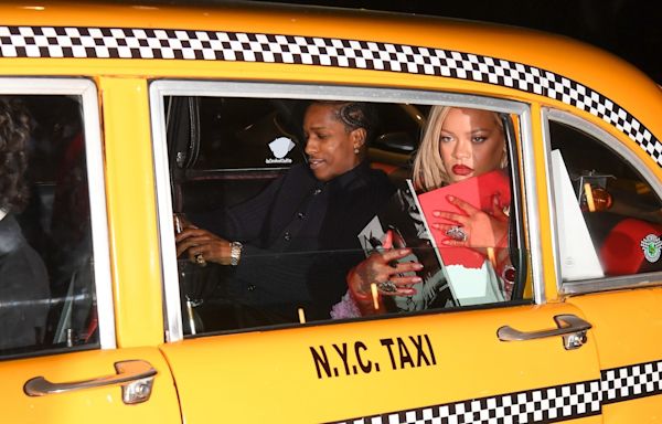 Rihanna and A$AP Rocky step out in style during NYC date night