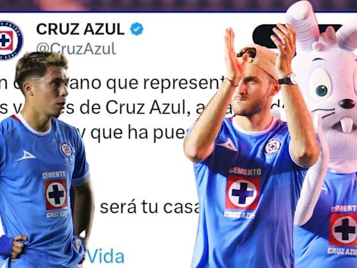 FOTO: Cruz Azul usa a Santiago Giménez para tirar brutal dardo a Rodrigo Huescas en redes