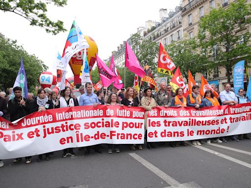 Los choques de la izquierda marcan el inicio de las manifestaciones sindicales francesas